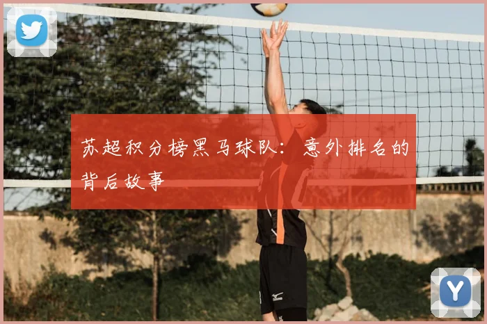 苏超积分榜黑马球队：意外排名的背后故事